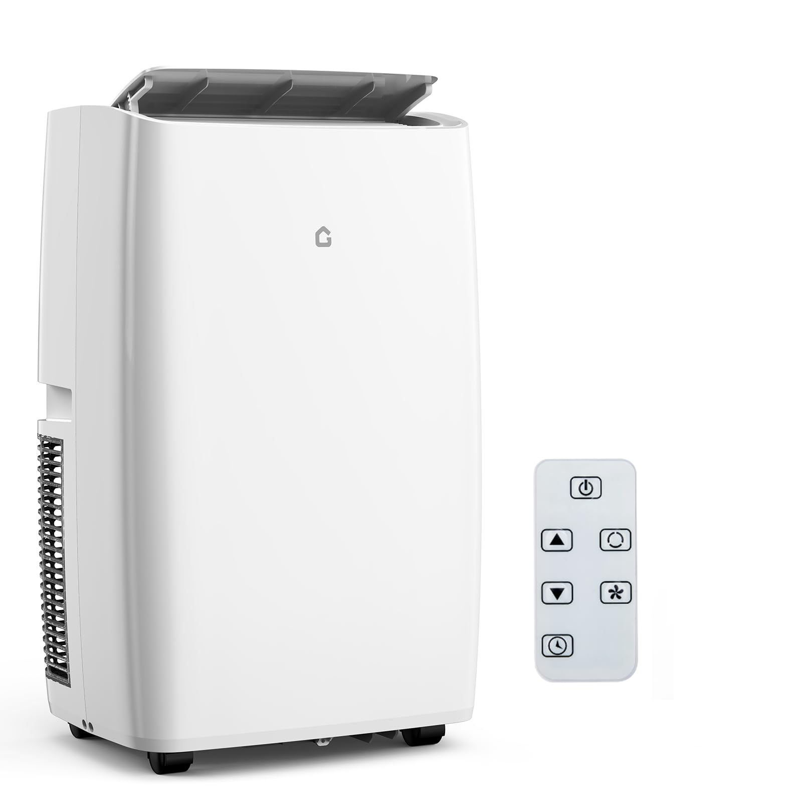 Photo 1 of 12000 BTU Portable Air Conditioner Cools 550 Sq.Ft, 3-in-1 Portable AC Unit Fan Dehumidifier, Drainage-free Cooling with Remote Control, Sleep Mode/24H Timer/Auto Swing/48 dB Sleep Quiet