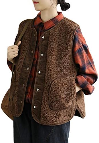 Lucky Lemon ボアベスト 両面着用 レディース 厚手 フリースベスト チョッキ フリースジャケット アウトドア オーバーサイズ 着痩せ 韓国ファッション 通勤 オフィス