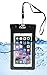 iCellor Waterproof Cell Phone Pouch Bag- for iPhone 7, 7 Plus, 6, 6s Plus, Samsung Galaxy S6, S6 Edge S5, Note 4-Dry Cell Phone Bag Fits All Cell Phones/Tablets/iPods/Cameras Upto 7-Inch Sizes