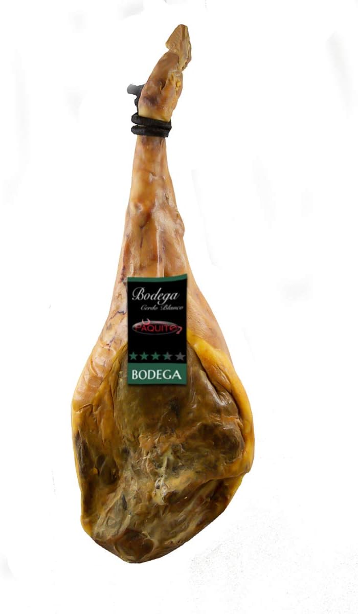 JAMON BODEGA PAQUITO, 10 meses de curación, envasado al vacío. Secado tradicional