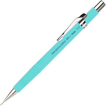 Lapiseira 0 5mm Pentel P0 Boys Girls Sm P5 Kc Verde Agua Amazon Com Br