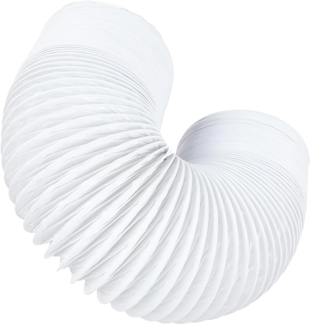 FindASpare Universal Tumble Dryer Vent Hose 2.5m 4 inch White
