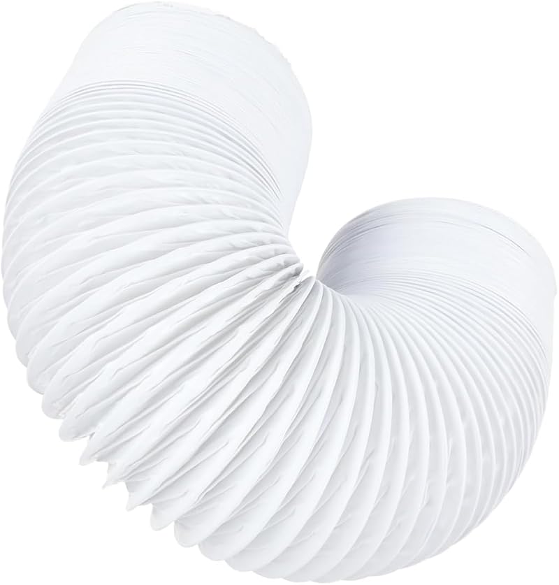 FindASpare Universal Tumble Dryer Vent Hose 2.5m 4 inch White