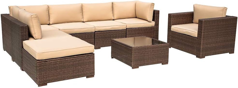 Amazon Com Super Patio 8 Piece Outdoor Furniture Sets Outdoor