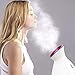 Nano Ionic Warm Mist Facial Steamer(Built-in Ion Lamp),Hot Mist Moisturizing Cleansing Pores Face Steamers Sprayer Face Humidifier Hydration System Home Sauna SPA ,Blackhead Remover Kit Hair Band Free