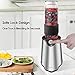 CHULUX Smoothie Blender with BPA-Free Travel Bottles (20+14 Oz),Electric Personal Blender Stainless Steel 4-Blade for Juice,Shakes and Baby Food,300W