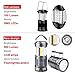 LED Camping Lantern Flashlight Combo - Moobibear 2 in 1 Battery Powered Emergency Light Portable Collapsible Camp Lamp for Camping Power Outage Hiking Indoor Outdoor 2 Pack