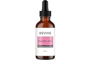 REVIVEEO Healthy Hair Essential Oil Blend by Revive Essential Oils - 100% Pure Therapeutic Grade, for Diffuser, Humidifier, Massage, Aromatherapy, Skin & Hair Care