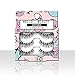 JIMIRE Fake Eyelashes 12 Pairs False Eyelashes Multipack Reusable 4 Styles False Lashes