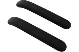 DOITOOL 2pcs Office Chair Arm Cushion Replacement 315x50mm for Gaming and Computer Chairs, Sturdy Armrest