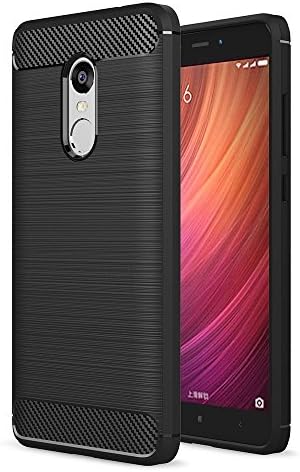 Xiaomi Redmi Note 4 Case , suvice case Luxury Ultra Slim Soft TPU Silicone Back Protective Case Cover for Xiaomi Redmi Note 4 Black