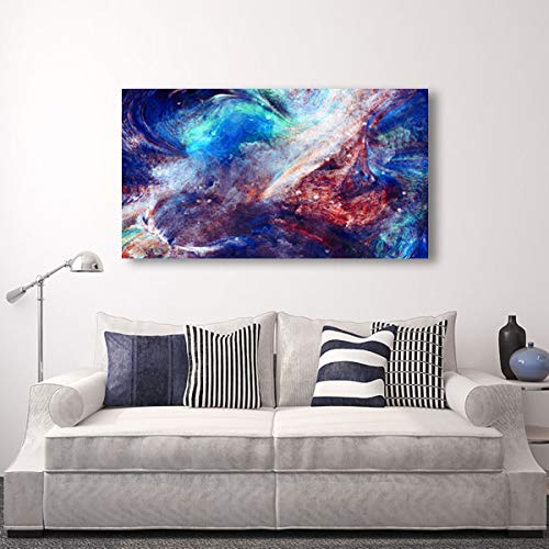 Abstract Canvas Wall Art Complex Color Composite Artworks Pictures Canvas Prints Wall Art Paintings Abstract Giclee Print Gallery Wrap Modern Home Decor for Living Room Bedroom Decoration