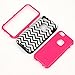 5S Case,iPhone 5S Case,Linycase iPhone 5 Case,iPhone 5S Cases 2in1 Hybrid Wave Pattern +Silicone Design Hybrid iPhone 5 case cover for iPhone 5 5G 5S#TL2
