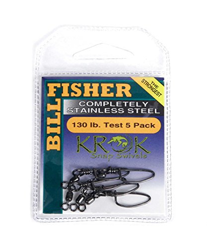 Billfisher SSKS100-5PK Krok Snap Angelwirbel