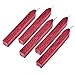 Mudder 12 Pieces Antique Sealing Wax Sticks with Wick for Retro Vintage Wax Seal Stamp (Wine Red)