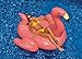 SWIMLINE ORIGINAL 90627 Giant Inflatable Flamingo Pool Float | Stylish Ride-On Raft with Stable Wings & Legs | Lounge Floatie Great for Summer Fun
