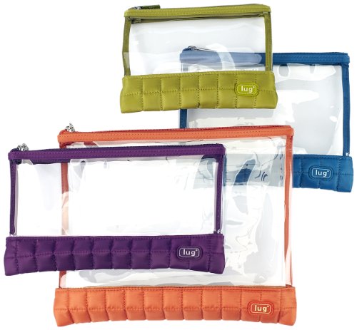 Lug Clearview Envelopes 4Pc Set, Assorted, One Size