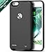 iPhone 6 Plus/6s Plus Battery Case, Smiphee 3600mAh Portable Charging Case for iPhone 6 Plus& 6s Plus (5.5 inch) Extended Charger Case/Lightning Cable Input Mode (Black)