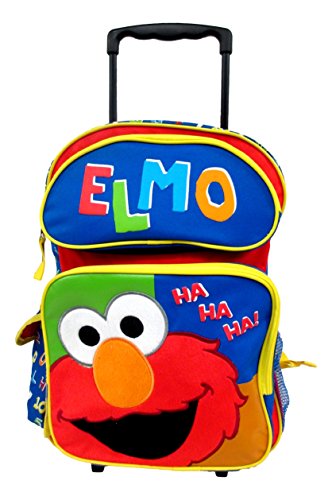 elmo rolling backpack