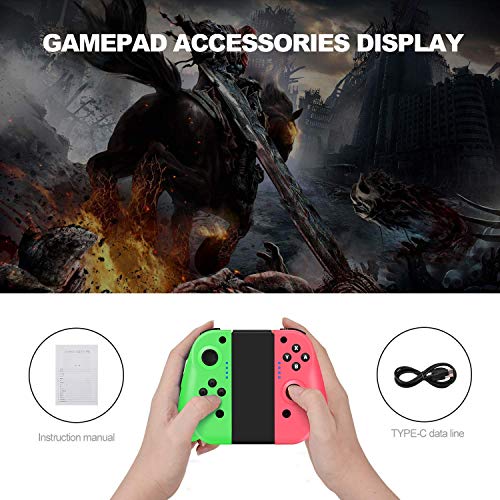 STOGA Pro Game Controller Compatible for Nintendo Switch Console, Wireless Controller Gamepad with 6-Axis Sensing & Vibration Feedback - Thumbnail 6