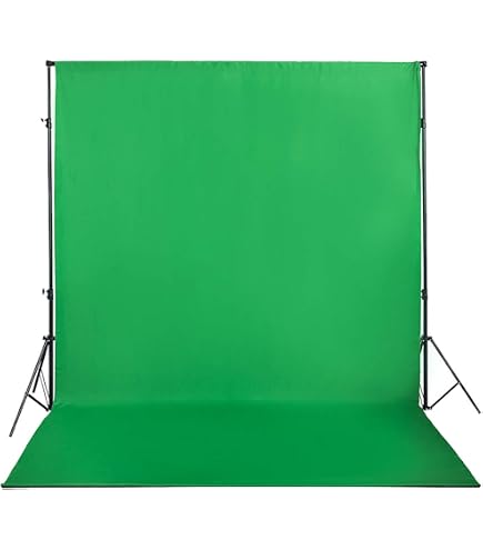PULUZ Greenscreen-Set Mit Ständer 2x2 M – Komplett Für Foto & Video, Inkl. Tragetasche