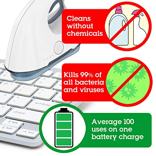 Discover It UV Light Sanitizer Sterilization System | Ultra-V Multi-Function UV Disinfector Lamp Portable Wand and… - Image 2