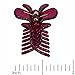 Mokale 4 PCS Mini Jaw Clips Mix Colored Butterfly Design Plastic No Slip Hair Clip Claw Hair Accessories for Women/Girls/teenagers (Style-01)