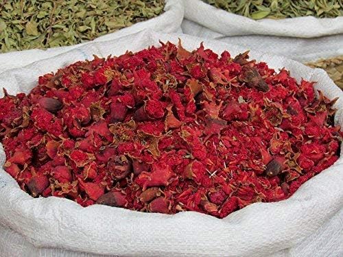 Satisfactory Nation Anaar Phool Anar Phool Dry Anar Phool Gul-e-Anar Gulnar Farsi Pomegranate Flower Dry Pomegranate Flower 150 gram Ayurvedic