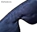 Extra Soft Silk Sleep Mask & Eye Blindfold New Design - Comfortable, Larger, Lightweight, Longer Adjustable Strap, Deeper Nose Baffle & Bigger Eye Patches to Block Light by Expedis for Men & Women