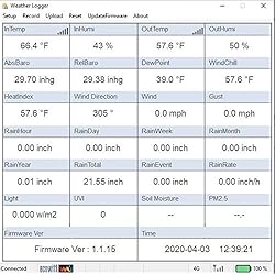 ECOWITT WH6006E US 433 MHz Weather Station