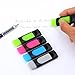 DDAYUP Friction Ink Eraser for Erasable Pen, Yellow green, Light blue,Grey (Set of 4 Color)