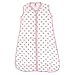 Hudson Baby Unisex Baby Muslin Cotton Sleeveless Wearable Sleeping Bag, Sack, Blanket, Flower, 6-12 Months