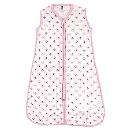 Hudson Baby Unisex Baby Muslin Cotton Sleeveless Wearable Sleeping Bag, Sack, B…