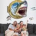 3D Submarine World under sea Unique Decor Removable Wall Art Sticker Decal Home Kid Room Decor and Wall Decor (shark)