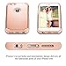 AILUN Phone Case for iPhone 6s iPhone 6 Soft Interior Silicone Bumper Hard Shell Solid PC Back Shock-Absorption Skid-Proof Anti-Scratch Hybrid Dual Layer Slim Cover Rosegold