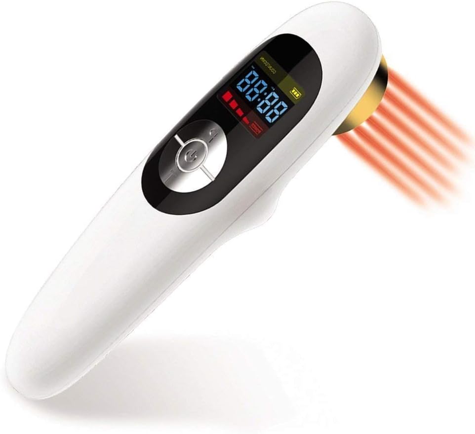 Cold Laser Red Light Therapy Device for Pain Relief, Knee& Shoulder&Back& Joint and Muscle Pain,Suitable for People and Animals