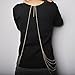 Jane Stone Hot Sexy Simple Unibody Bilayer Gold Color Tassels Body Chain Necklace Fashion Statement Jewelry New Body Necklace(Fn1095)