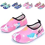 Vivay Toddler Kids Water Shoes Quick Drying Swim Beach Shoes Aqua Socks for Boys & Girls