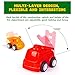 Pedy Car Toys, 6 Pack Toddler Toys Vehicles, Push and Go Cars Vehicles, Baby Toy Car for 1-2 Year Old Boys Girls