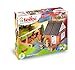 Teifoc Farm Brick Construction Set, 180+ Building Blocks, Erector Set and STEM Building Toy