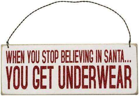 Primitives By Kathy Plaque Underwear Box Sign