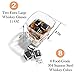 Whiskey Stones Gift Set for Men - 8 Chilling Stainless-Steel Whiskey Cubes, 2 Large Classic Glasses 11oz, Slate Stone Coasters, Velvet Storage Pouch, Silicone-Tipped Tongs in a Real Pinewood Box