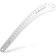 Kearing French Curve Ruler - 24 Inch Aluminum for Pattern Making, Sewing, Quilting & Design