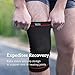 Sable Knee Brace Support Compression Sleeves for Men and Women, 1 Pair FDA Registered Wraps Pads for Arthritis, ACL, Running, Pain Relief, Injury Recovery, Basketball and More Sports