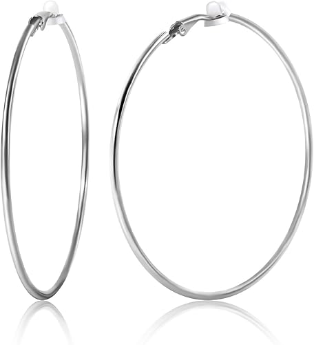 fake hoop earrings amazon