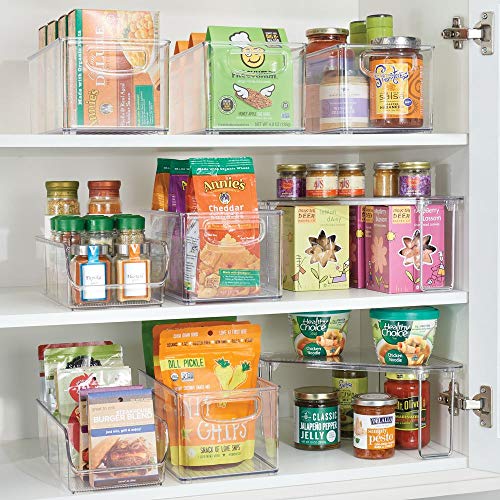 1 mDesign+Plastic+Kitchen+Storage+Organizer