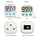 WiseField Digital Kitchen Timer Loud Alarm With Large Screen Magnetic for kitchen Cooking Baking
