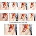 14 Pairs Ear Jackets Lotus Flower Earrings Jackets Simple Chic Ear Stud Earrings Set for Women