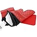Elbee Home Heat-Resistant, Easy-Clean, Extra-Long Oven Mitts for Cooking, Baking and Grilling with Bonus Pot Holder Included