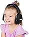 Snug Kids Earmuffs/Hearing Protectors - Adjustable Headband Ear Defenders for Children and Adults (Black)